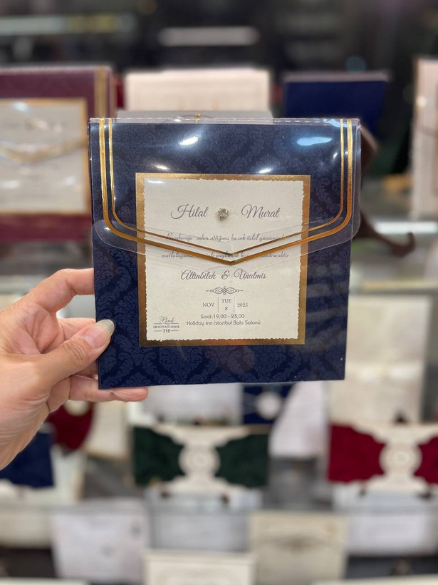 کارت عروسی پاکت طلق
