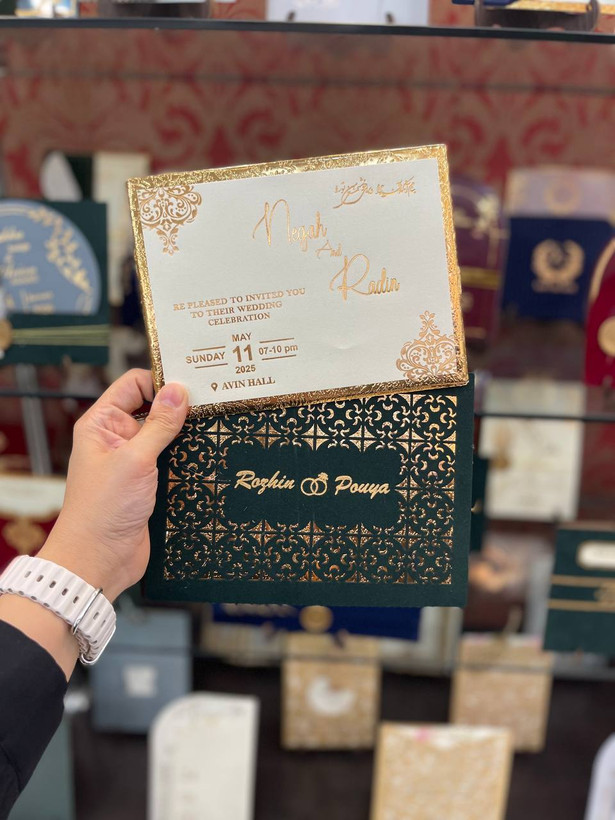 کارت عروسی لوکس